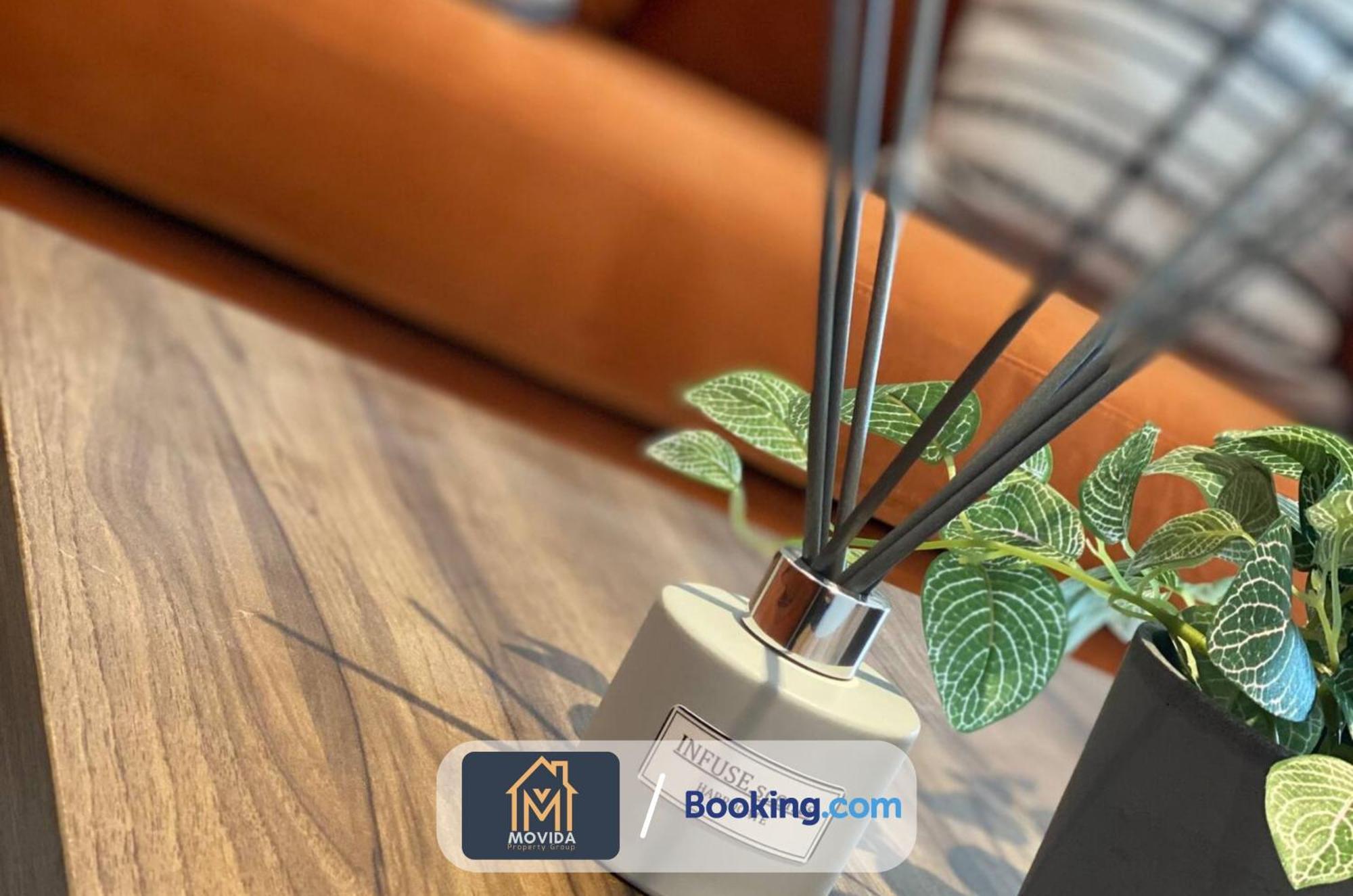 Stylish Two Bed Town Centre Apartment By Movida Property Group Short Lets & Serviced Accommodation With Parking Харрогейт Экстерьер фото