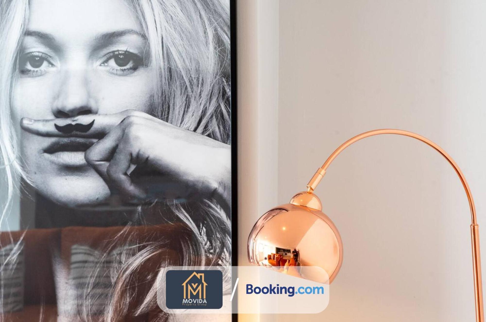 Stylish Two Bed Town Centre Apartment By Movida Property Group Short Lets & Serviced Accommodation With Parking Харрогейт Экстерьер фото